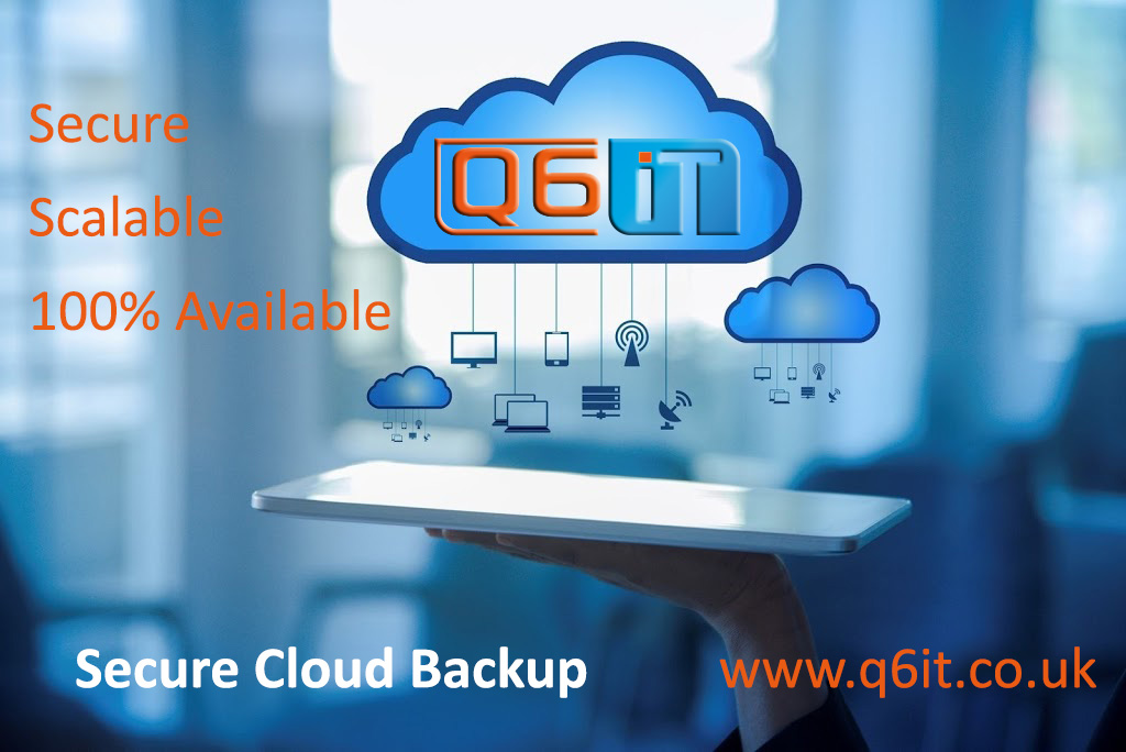 Blue Cloud with Q6IT Logo